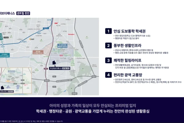 천안 두산위브더제니스 입지안내 01 천안 두산위브더제니스 입지안내 01