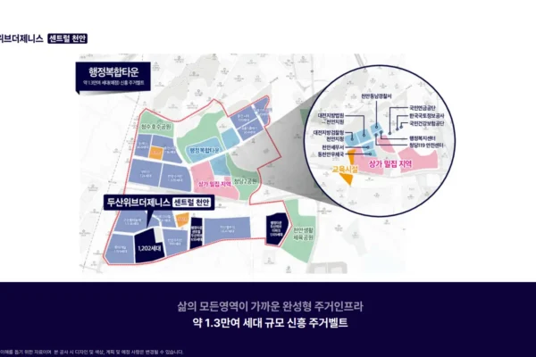 천안 두산위브더제니스 입지안내 07 천안 두산위브더제니스 입지안내 07
